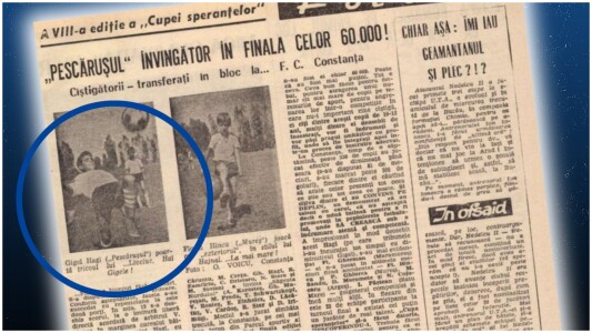 Numele sub care a apărut Gică Hagi pentru prima oară în ziar. Părinții și ...