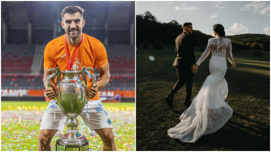 Cine este soția lui Marius Coman, atacantul-surpriză convocat de Mircea ...