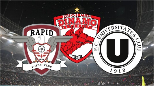 Câți bani au cheltuit Rapid, Dinamo și U Cluj. Diferența uriașă dintre ...