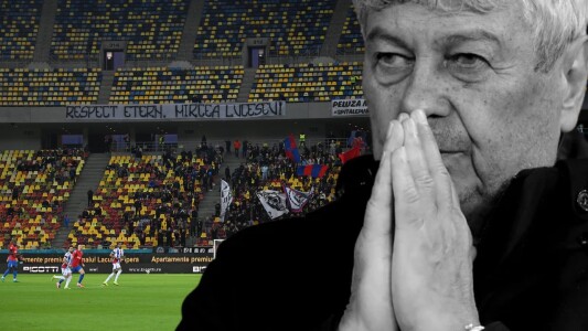 Mesajul Peluzei Nord FCSB pentru Mircea Lucescu pe Arena Națională! Gest ...