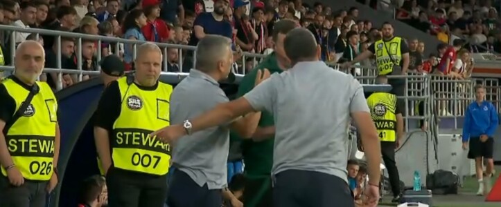 Roșu direct! Și-a ieșit din minți pe banca FCSB-ului și a fost eliminat în ...