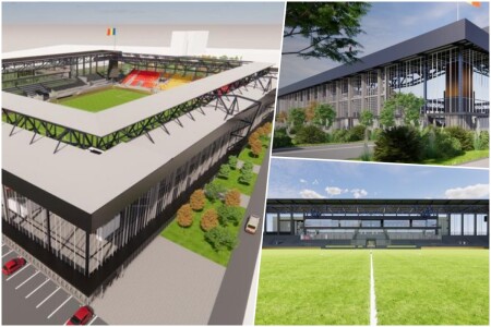 Orașul din România unde se construiește un nou stadion. Arena va fi ...