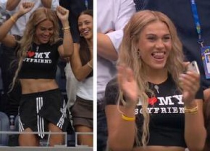Iubita faimoasă a numărului 9 ATP a atras toate privirile la US Open! Dans ...