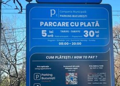 PMB anunță o modificare esențială la plata parcărilor din București