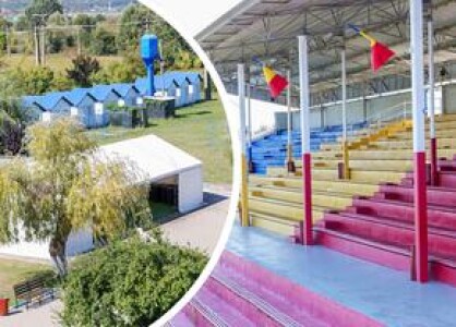 Am intrat în baza sportivă din România construită cu sprijinul lui Ion ...