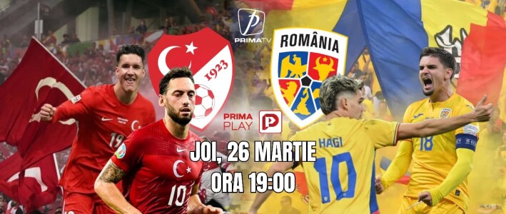 Vezi Turcia - România pe PrimaPlay.ro