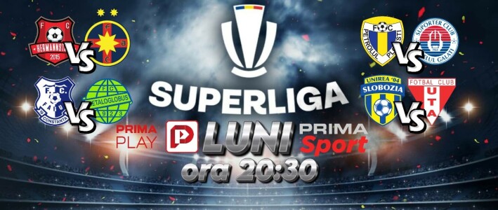 Vezi ultima etapă din play-out-ul Superligii pe PrimaPlay.ro