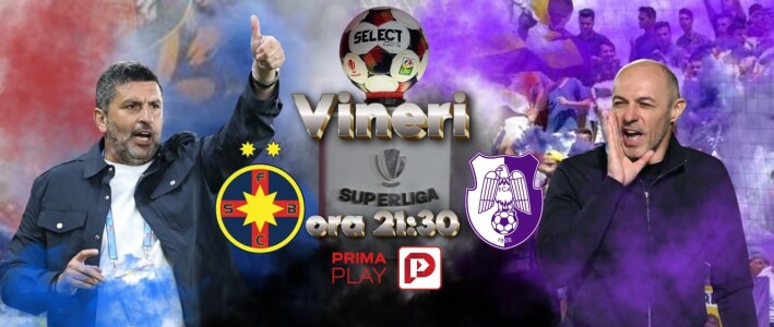 Vezi FCSB - FC Argeş pe PrimaPlay.ro