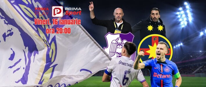 Vezi meciul FC Argeş - FCSB pe PrimaPlay.ro