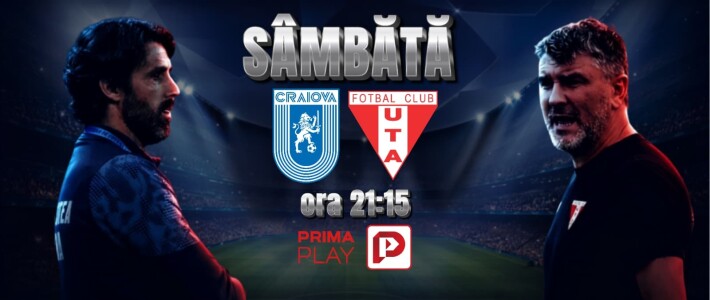 Vezi Universitatea Craiova - UTA Arad pe PrimaPlay.ro