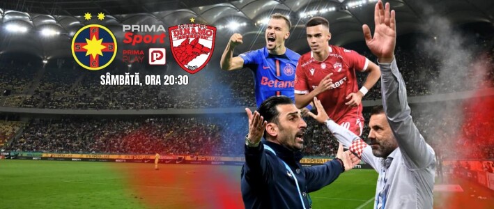 Vezi FCSB - Dinamo pe PrimaPlay.ro