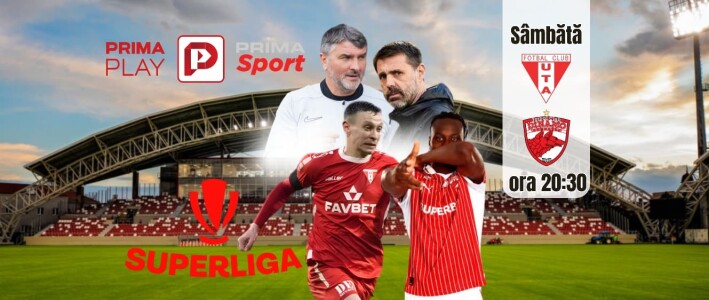 Vezi UTA Arad - Dinamo pe PrimaPlay.ro