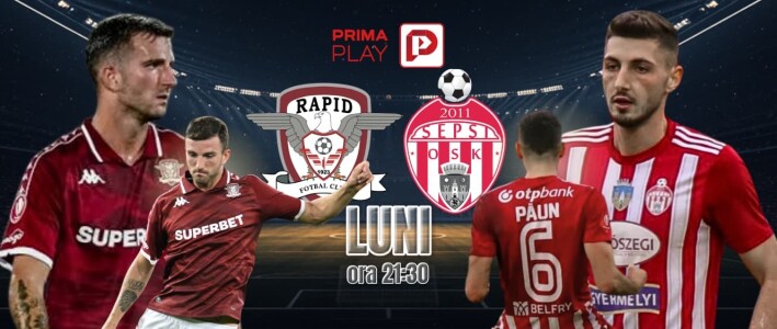 Vezi Rapid - Sepsi Sfântu Gheorghe pe PrimaPlay.ro