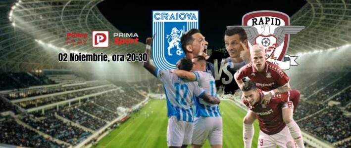 Vezi Universitatea Craiova - Rapid pe PrimaPlay.ro