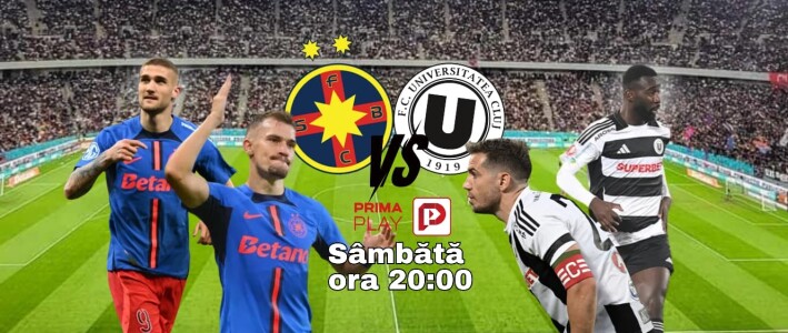 Vezi FCSB - ”U” Cluj pe PrimaPlay.ro