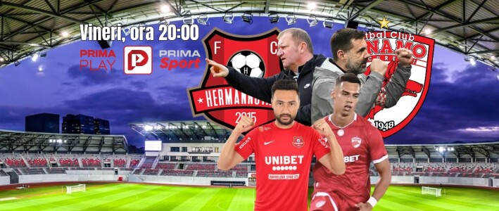 Vezi Hermannstadt - Dinamo pe PrimaPlay.ro
