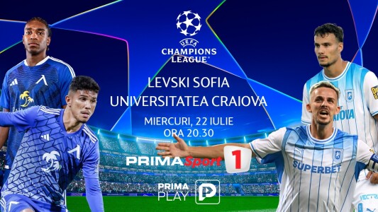 Vezi Levski Sofia - Universitatea Craiova pe PrimaPlay.ro