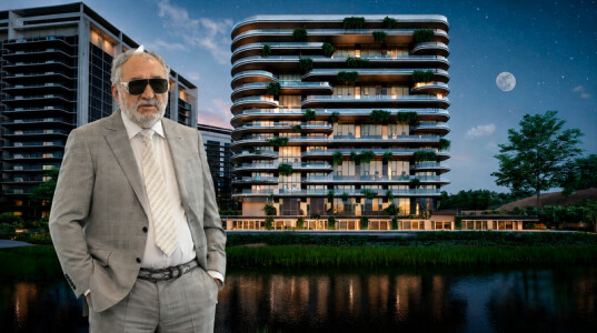FOTO Ion Țiriac demolează vila fiului său de pe malul lacului Tei și construiește în loc un turn cu apartamente 