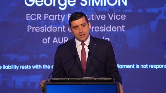 George Simion și discursul său antieuropean, rostit în fața unui trimis ...
