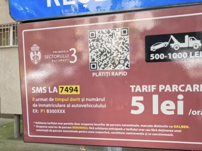 Atenție cum plătiți parcarea în București pentru că puteți rămâne fără bani!