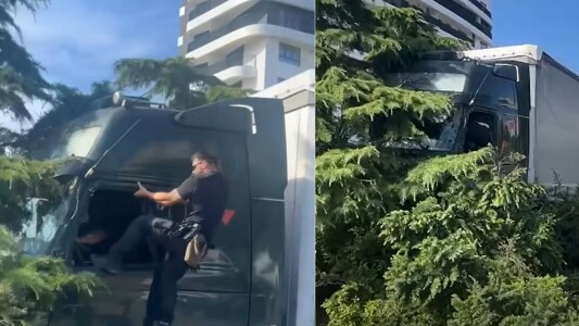 Explicații după intervenția în forță a polițiștilor asupra șoferului ...