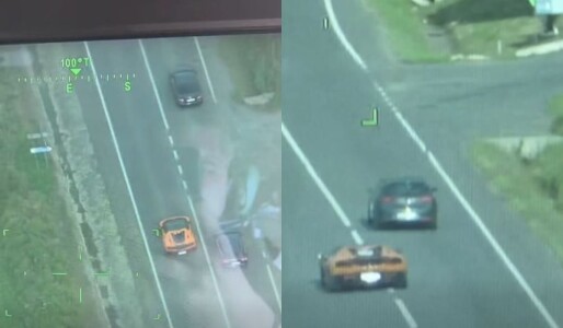 Un șofer cu Lamborghini din Cluj a fost filmat din elicopter pe DN1, a ...