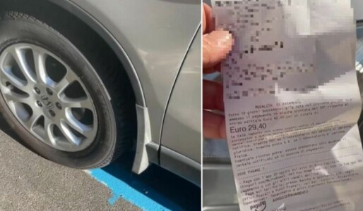 „Nu am mai văzut așa ceva”. Un șofer și-a parcat dimineața mașina pe loc ...