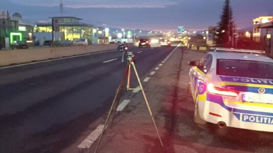 De la ce distanță te înregistrează radarul Poliției Române: Frânarea bruscă ...