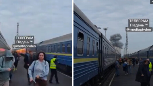 Trenul Kiev-Varșovia, lovit de o dronă rusă la doi kilometri de Polonia. ...