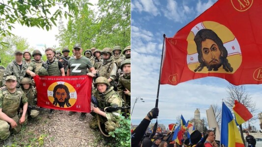 Cum a ajuns simbolul militar al armatei ruse, o icoană cu chipul lui Iisus ...