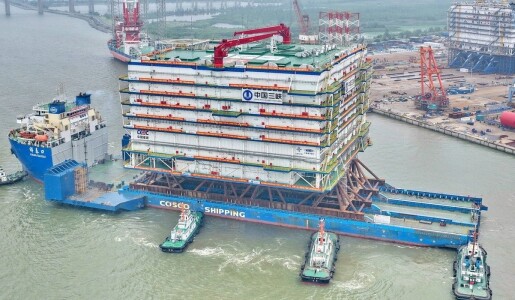 China lansează cea mai mare stație electrică de conversie offshore din ...