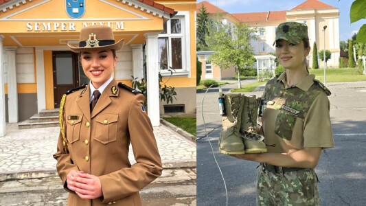 O elevă de la Școală Militară din Sibiu a creat bocancii care încarcă ...