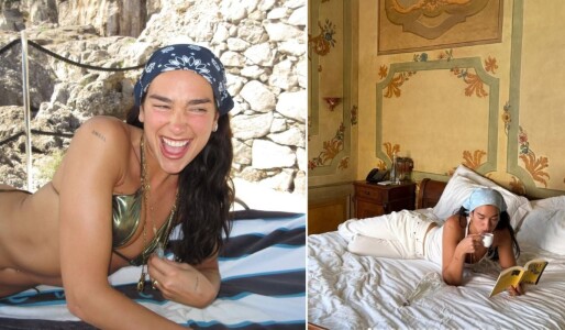 Dua Lipa a postat primele imagini din luna de miere, în Coasta Amalfi, ...