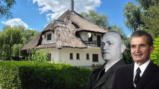 Fosta vilă de protocol a familiei Ceaușescu din Delta Dunării, construită ...