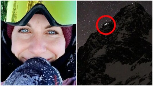 Momentul în care un alpinist și-a lăsat iubita să moară de frig pe un munte ...
