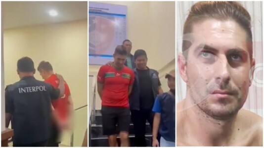 Primele imagini cu momentul în care a fost capturat în Bali asasinul lui ...