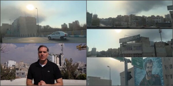 CNN: Primele imagini filmate în Iran, de la începutul războiului. Fum peste ...