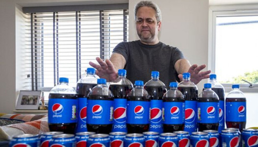 A băut 20 de cutii de Pepsi, în fiecare zi, timp de 20 de ani. Ireal câte ...